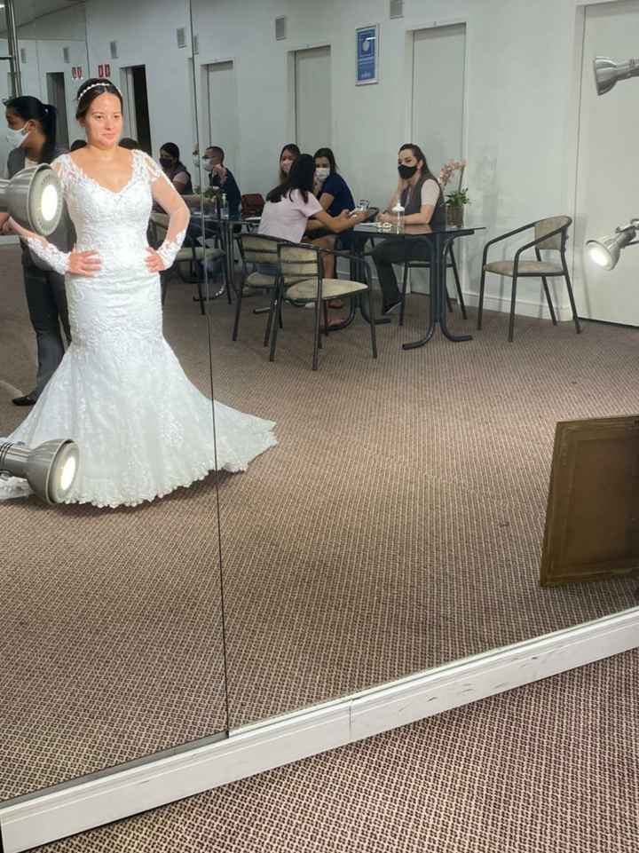 Escolhi meu vestido de noiva 👰🏾💖 - 1