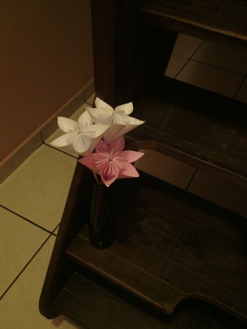 Arranjo de origami #vem ver - 2