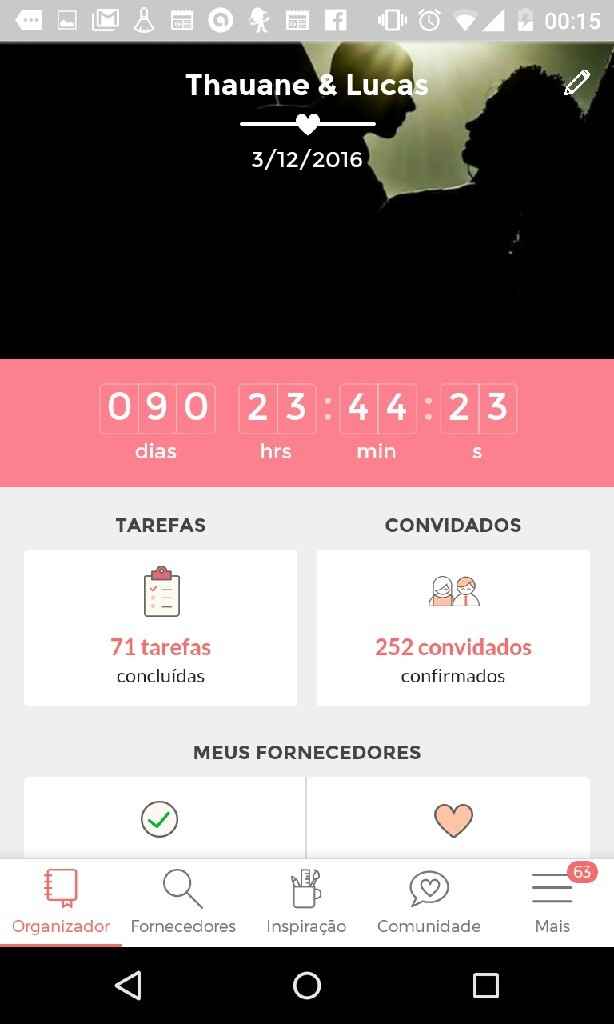 E os dias estão voandoooo - 1