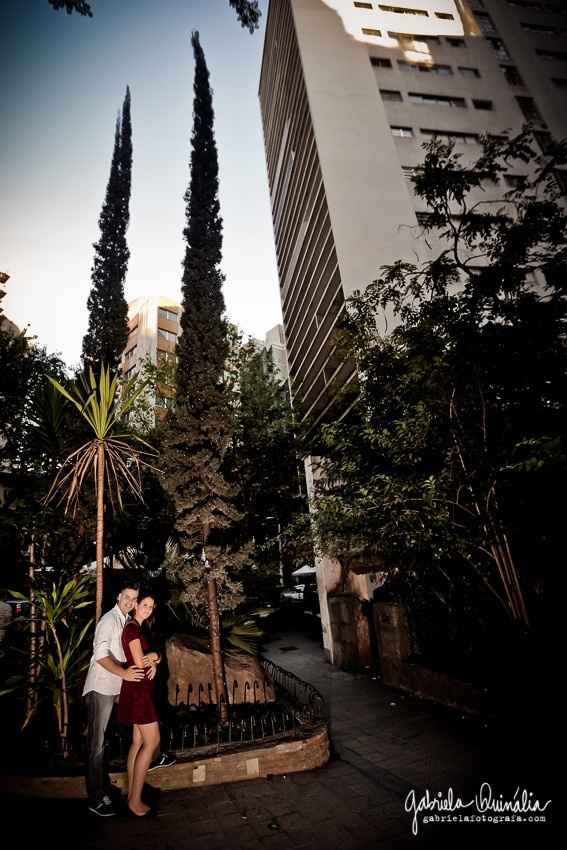 Ensaio pré-wedding Rua Avanhandava, SP
