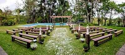 casamento ao ar livre