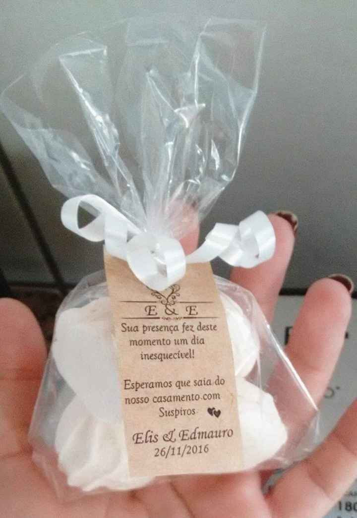 Lembrancinha de Casamento!