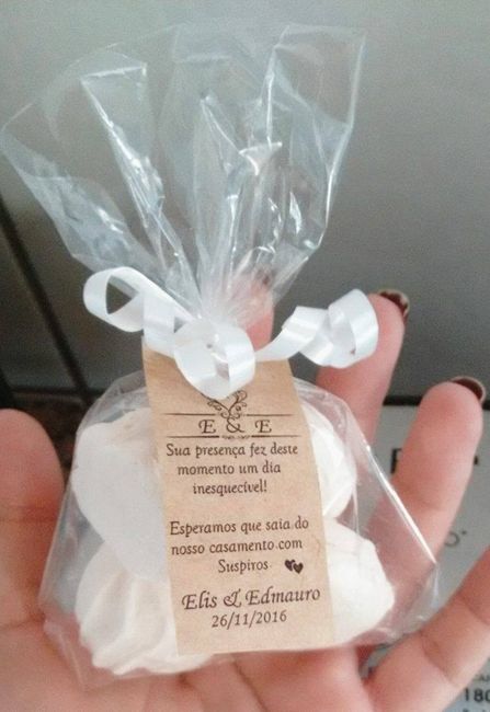 Lembrancinha de Casamento!