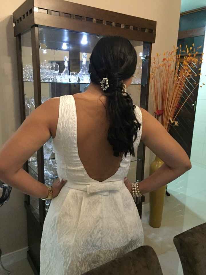 Inspiração de vestidoa para civil ou noivado - 2