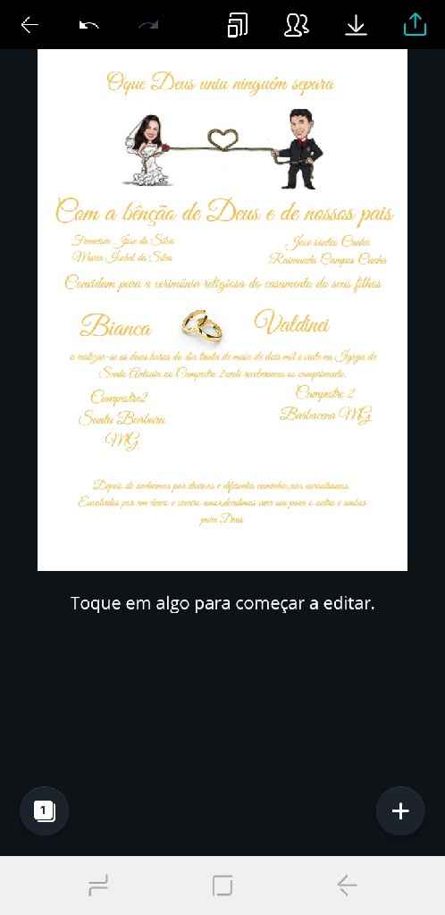 Convite - 1