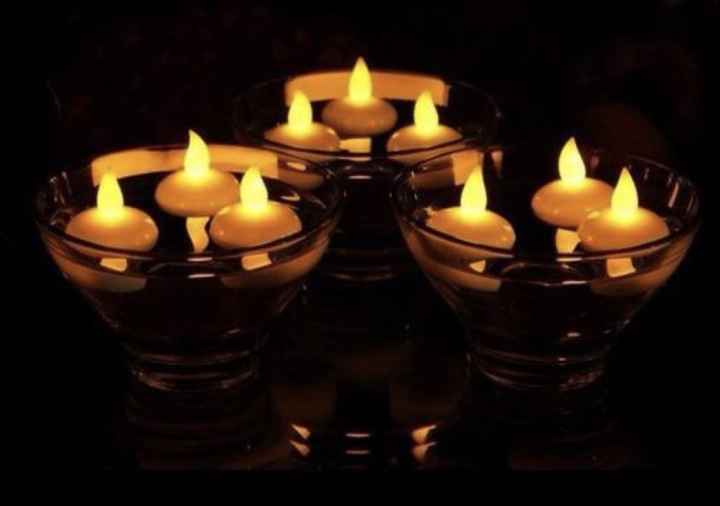Velas flutuantes - 1