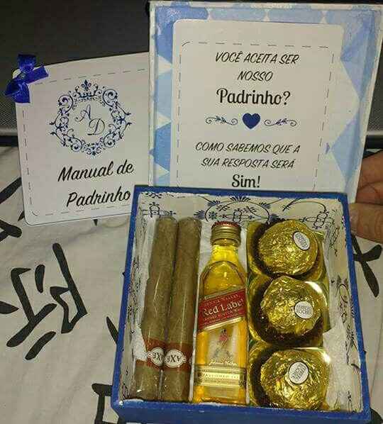 Convites padrinhos - 1