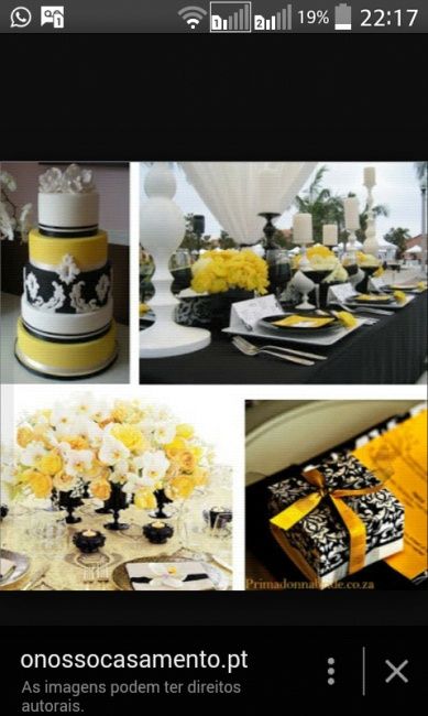 Decoração preto e branco - 1