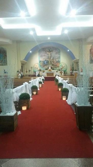 Decoracao da igreja - 1