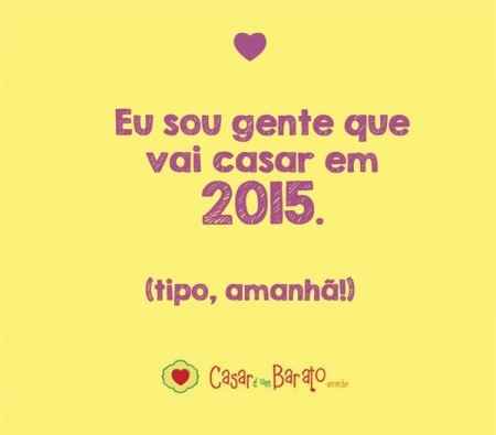 Casamento em 2015