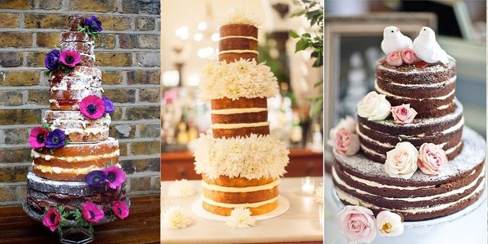 Naked cake casamentos rústicos e mini wedding