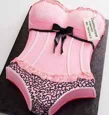 bolo de chá de lingerie