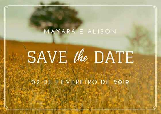Save the date é necessario? - 1