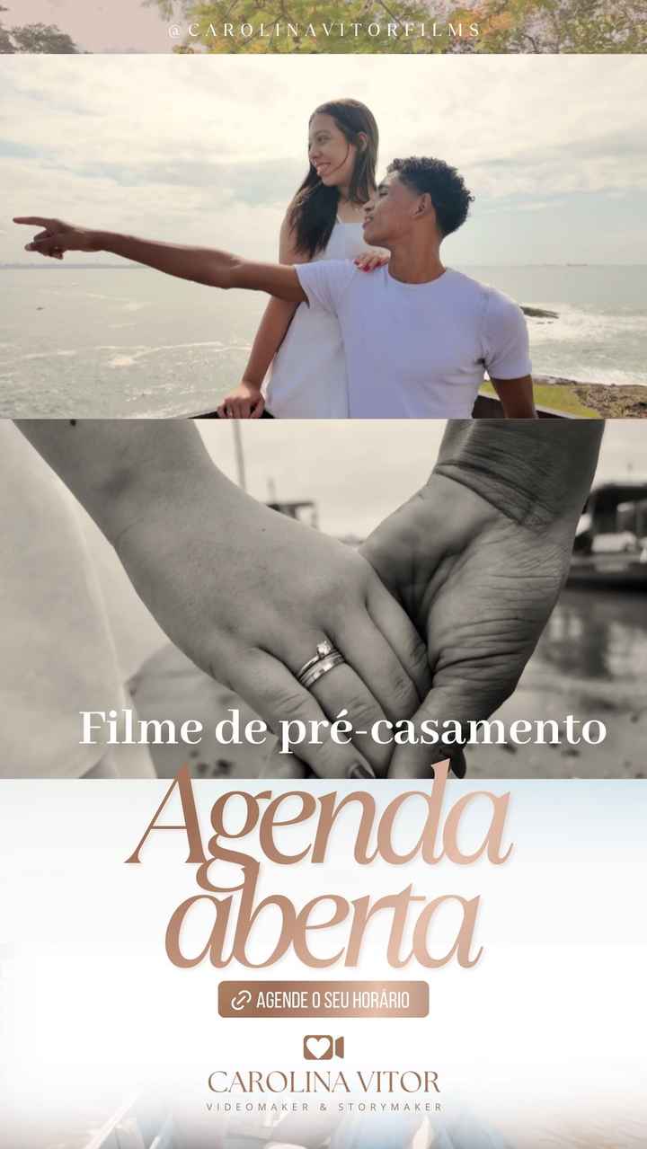 Transforme seu pré-casamento em um filme inesquecível- inclui vídeo save the date - 3