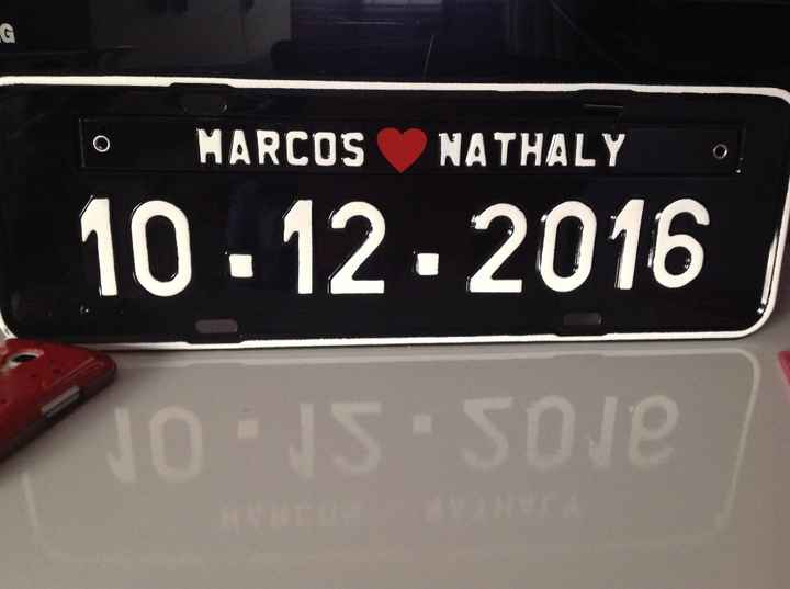 Placa do carro! 