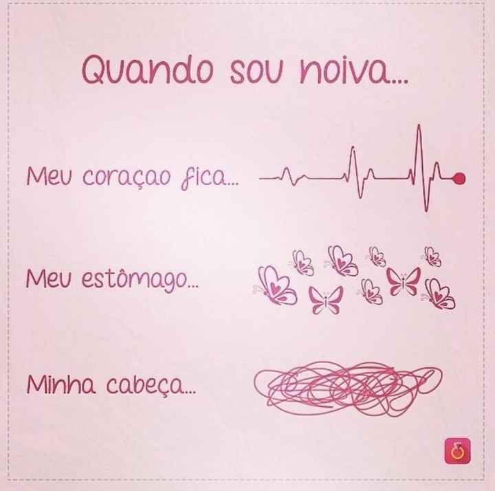 Ser noiva é.... 