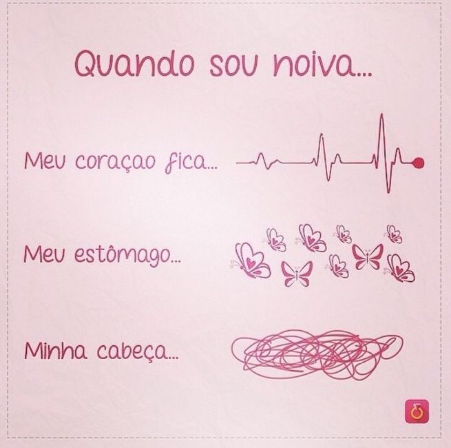 Ser noiva é.... 