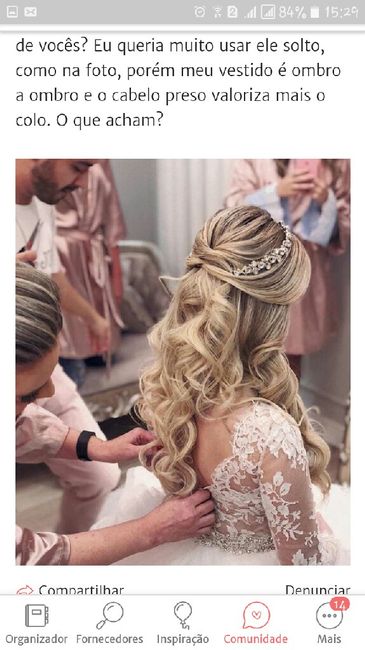Cabelo Solto ou Preso? - 2