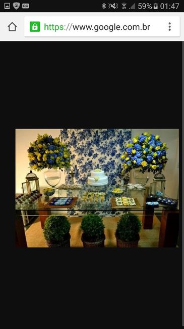 Cor de decoração  ideal para casamentos na parte da noite. - 3