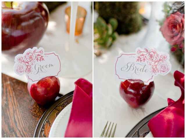 Casamento inspirado Branca de Neve