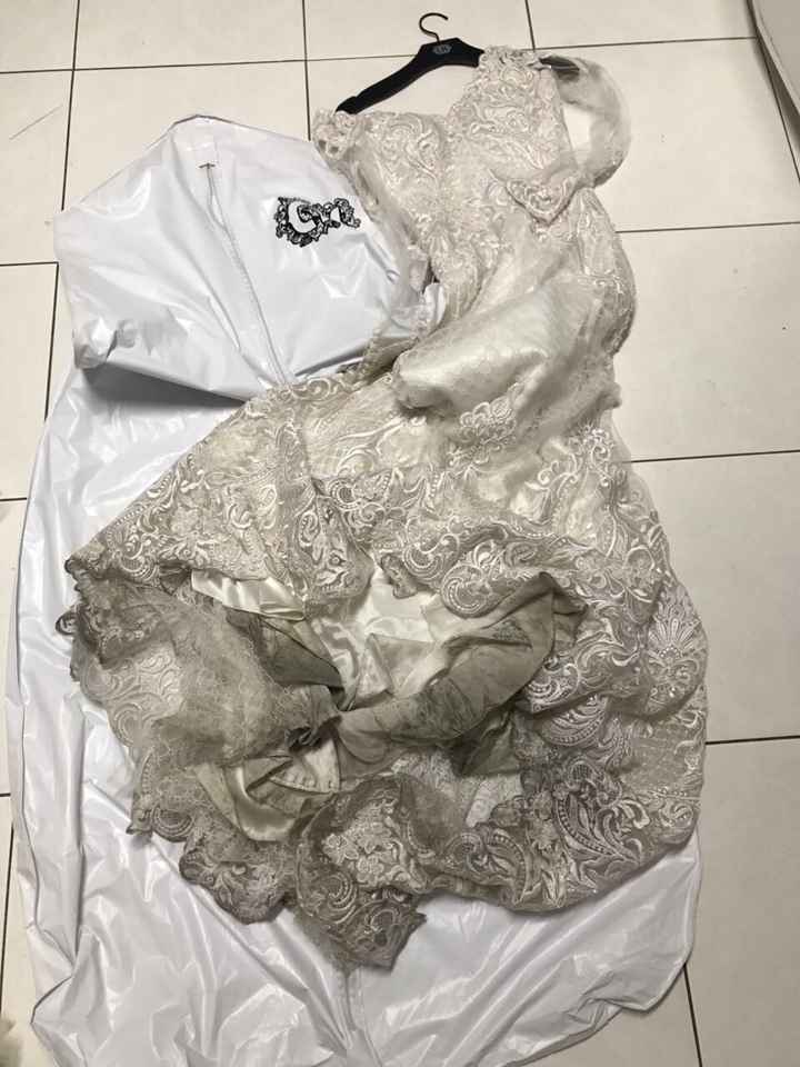 Onde lavar o vestido de noiva? - 1