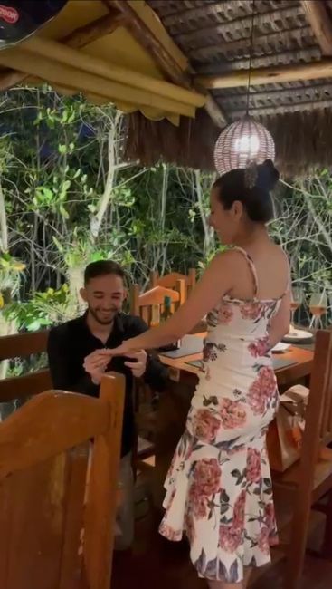 o dia em que fui pedida em casamento 💖 2