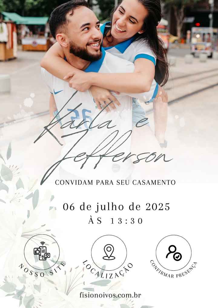 Nosso convite virtual interativo - 2