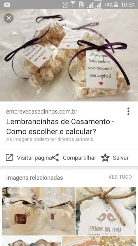Como serão as lembrancinhas de vocês?? - 1