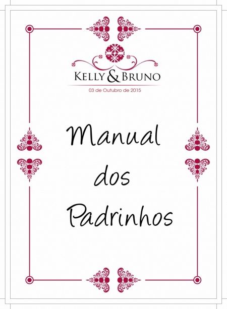 Manual dos padrinhos - Capa