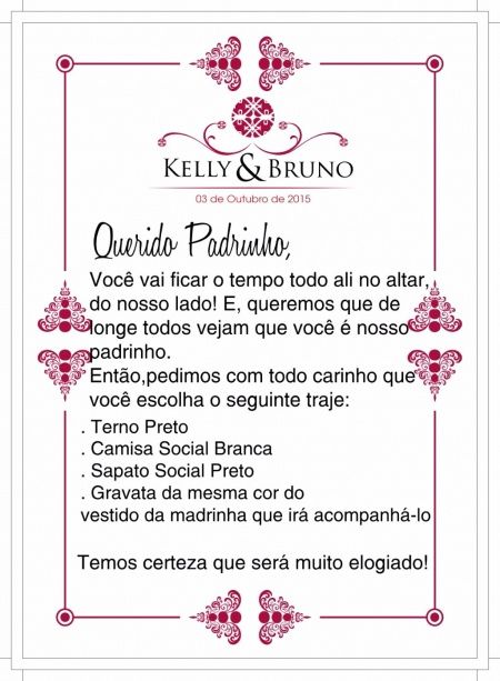 Manual dos Padrinhos