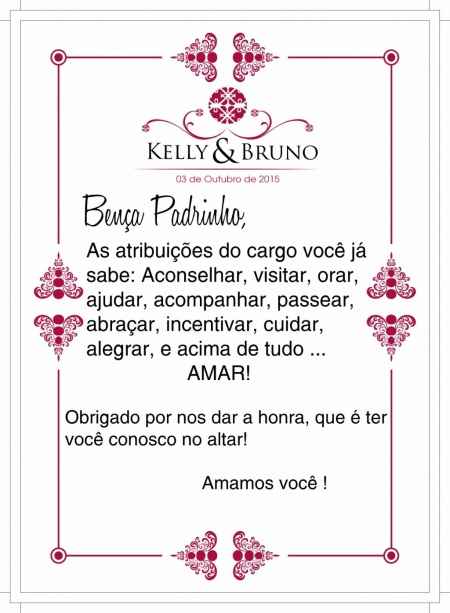 Manual dos padrinhos 