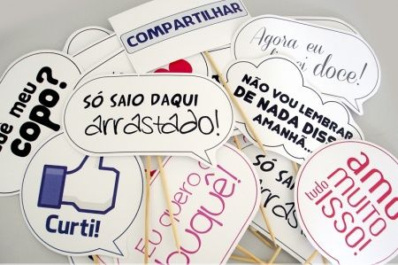 Plaquinhas Divertidas