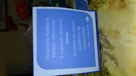 Caixa Convite Padrinhos