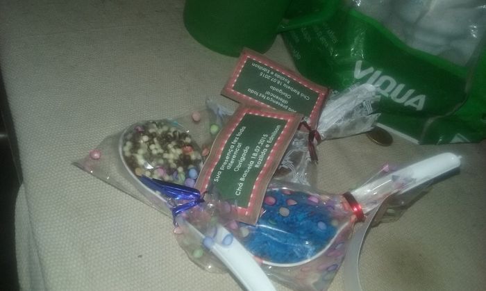 Lembrancinha chá barnela