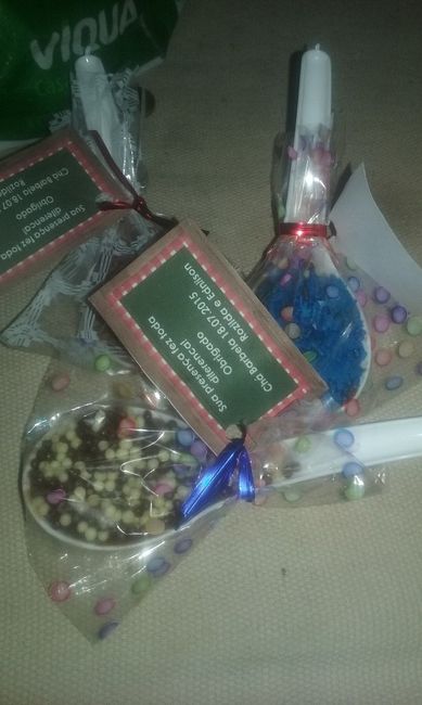 Lembrancinha chá barnela