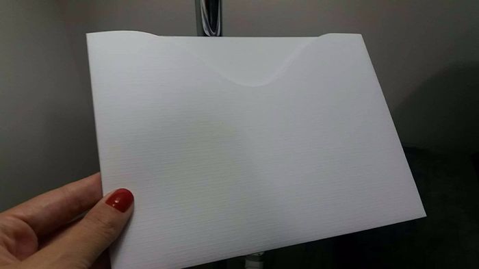 Foto do envelope