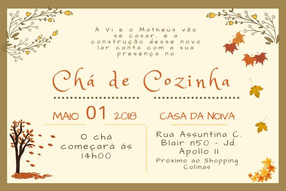 Convite novo