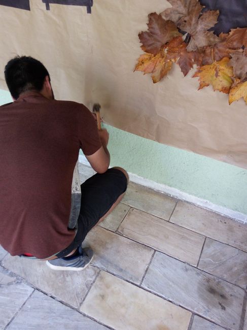 Mozão pregando o tal painel