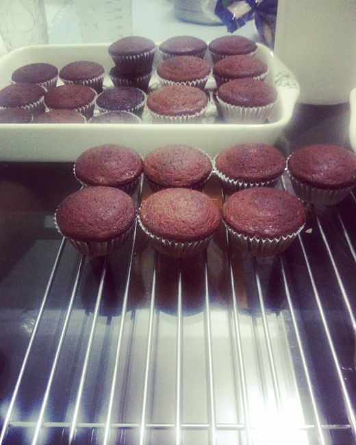 Os cupcakes