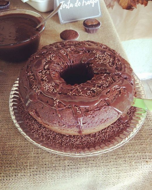Bolo de chocolate fofinho