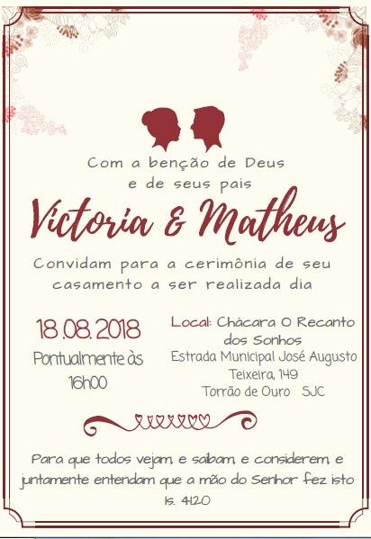 Meus convites totalmente diy #faltam40dias - 1