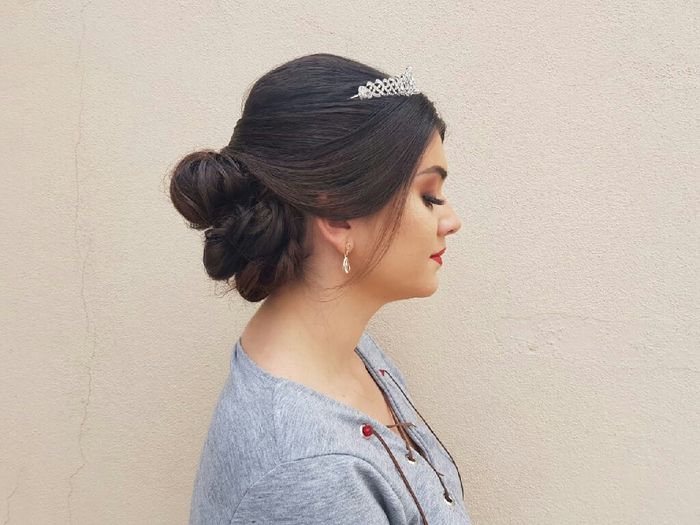 Teste de cabelo e make #faltam10dias - 2