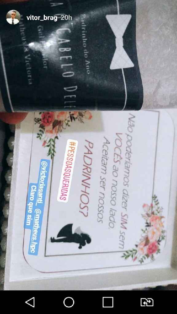  2018 e Nossos Padrinhos Oficiais ❤ - 1