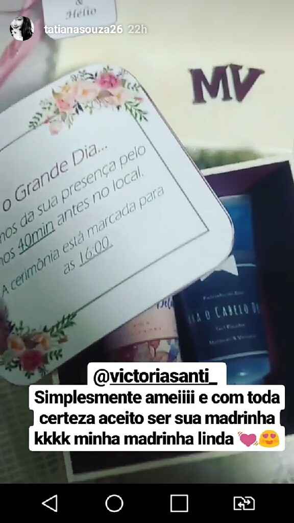  2018 e Nossos Padrinhos Oficiais ❤ - 2