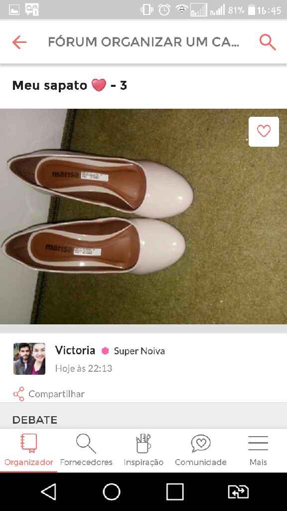  o sapato ideal. Dicas por favor! - 1