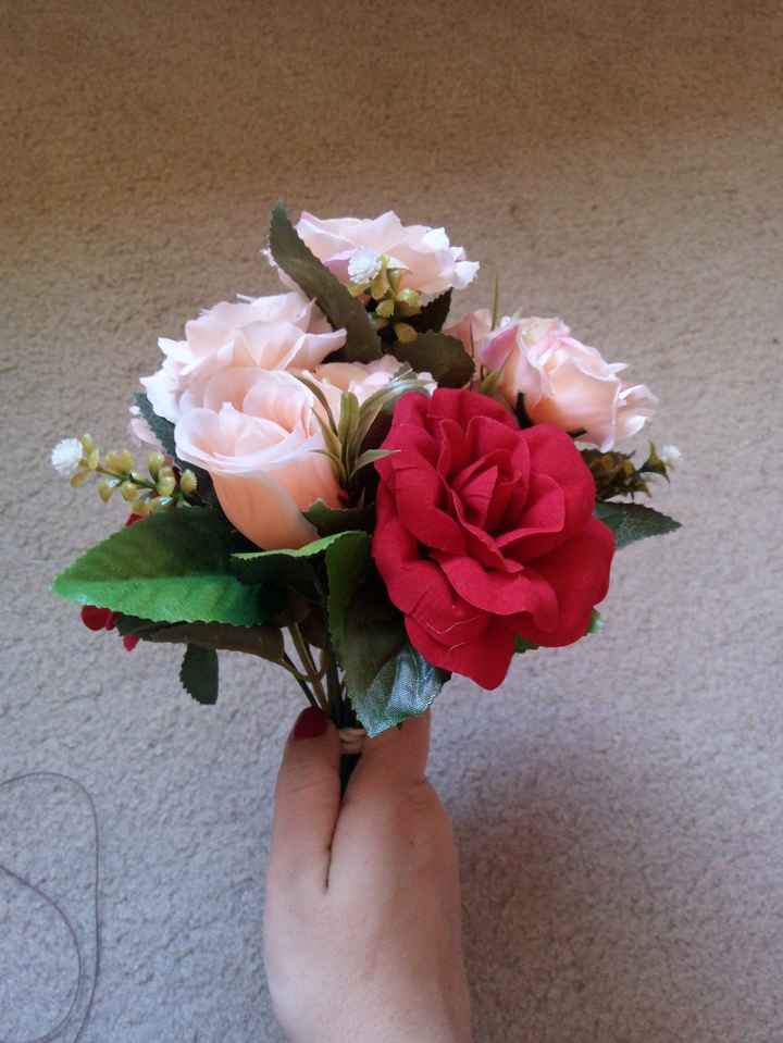 uni as rosas para que ficassem harmoniosas