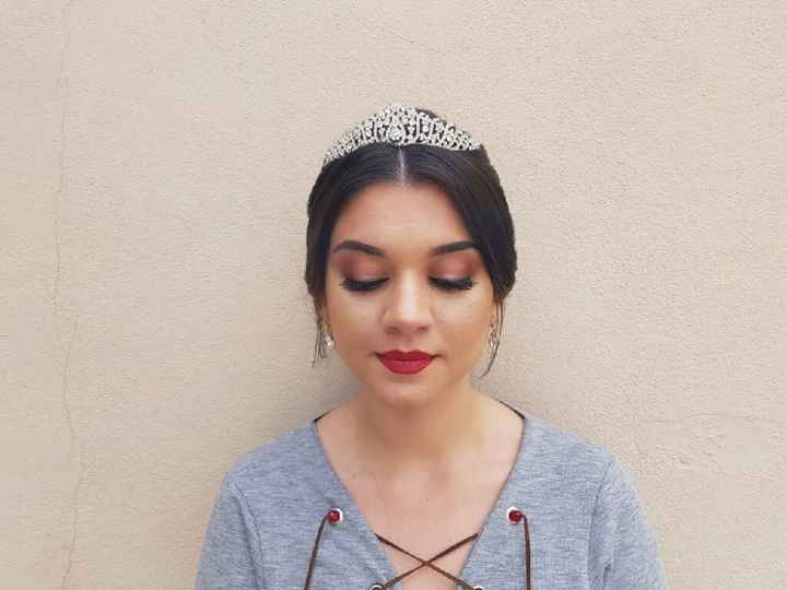 Teste de cabelo e make #faltam10dias - 1