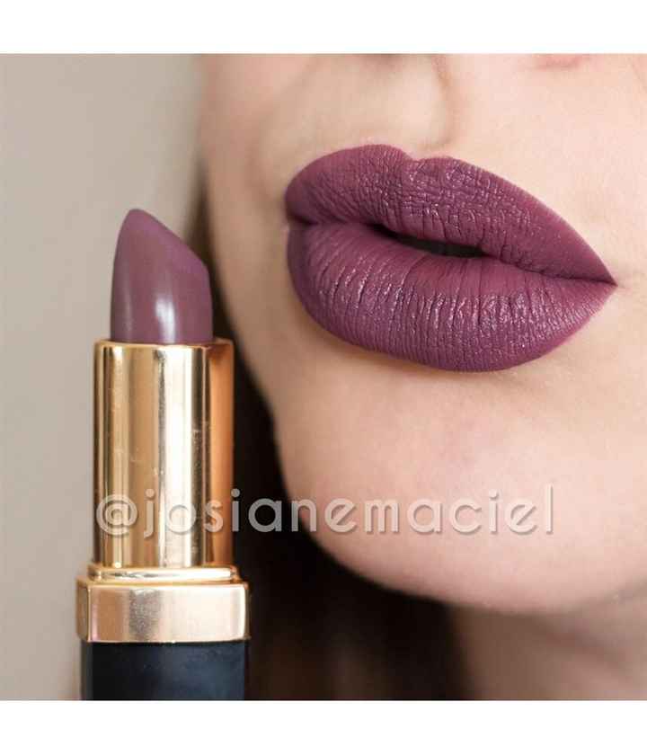 Qual a cor do seu batom? 💄 - 1