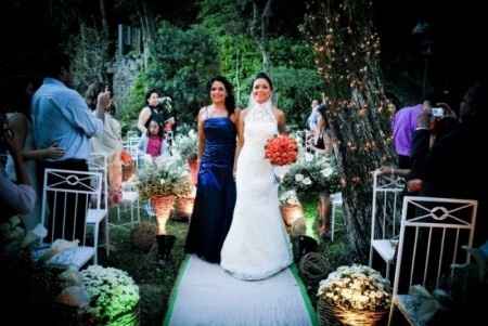 entrada com a mãe
