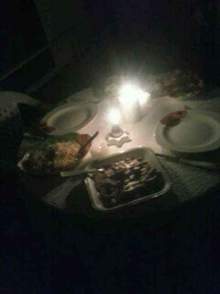 Jantar a luz de velas